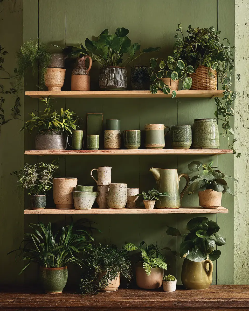 Sage Green Boho Dining Room Decor Ideas