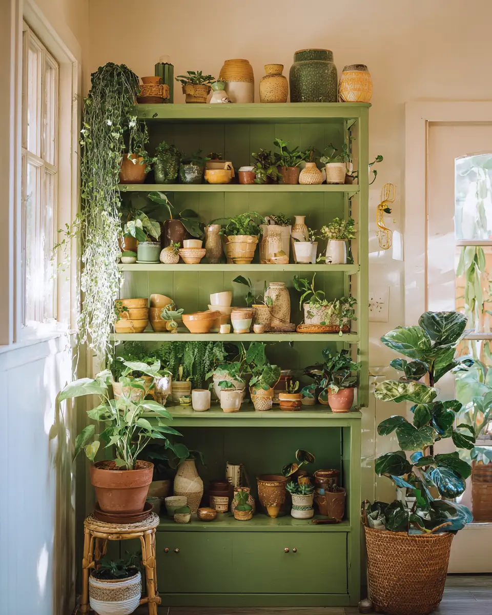 Sage Green Boho Dining Room Decor Ideas