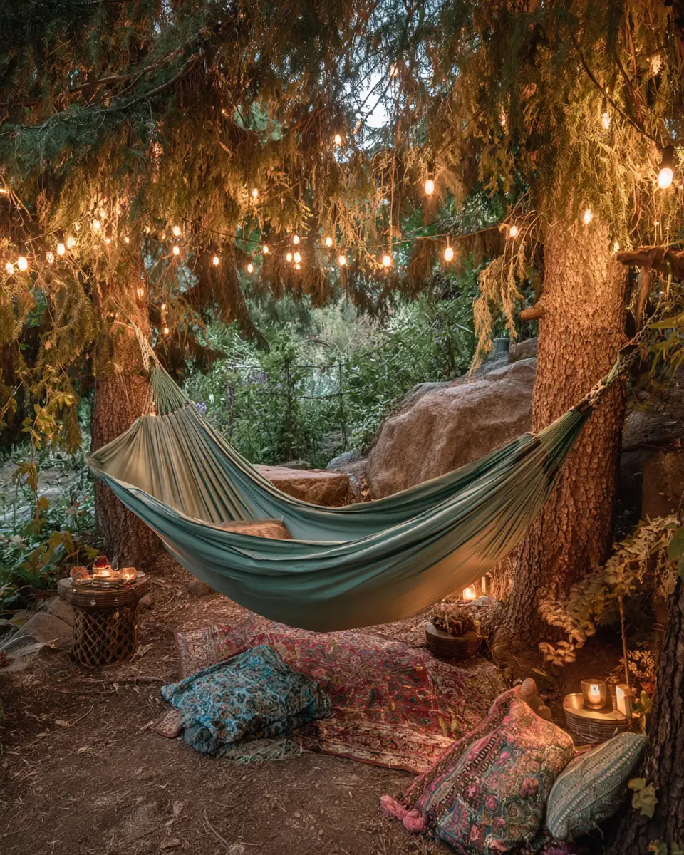 Sage Green Boho Garden Decor Ideas