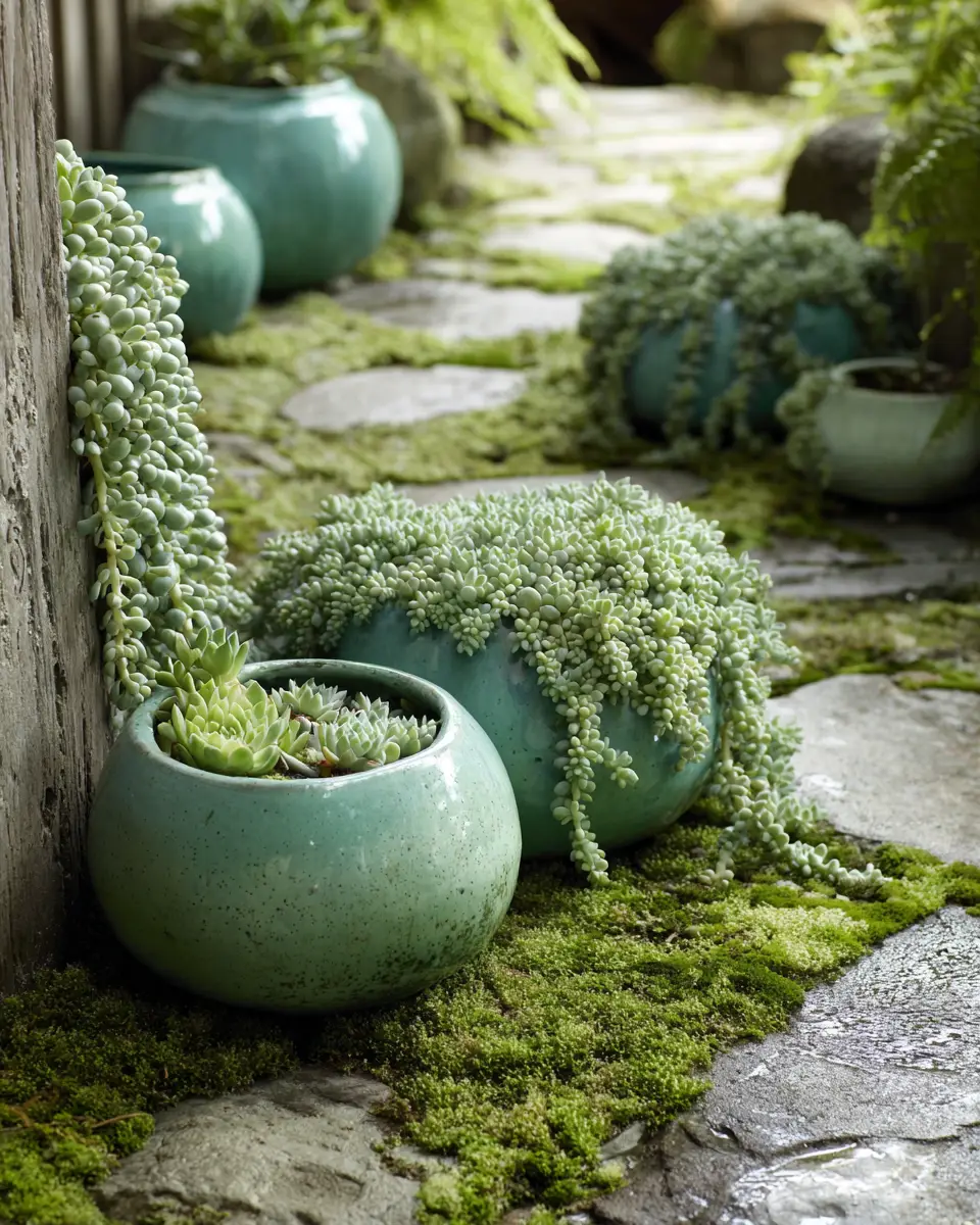Sage Green Boho Garden Decor Ideas