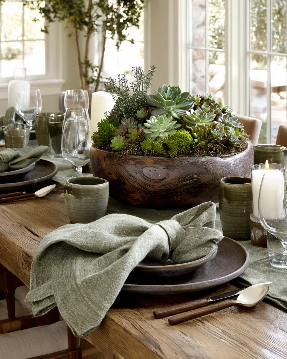 Sage Green Classic Dining Room Decor Ideas - Featured