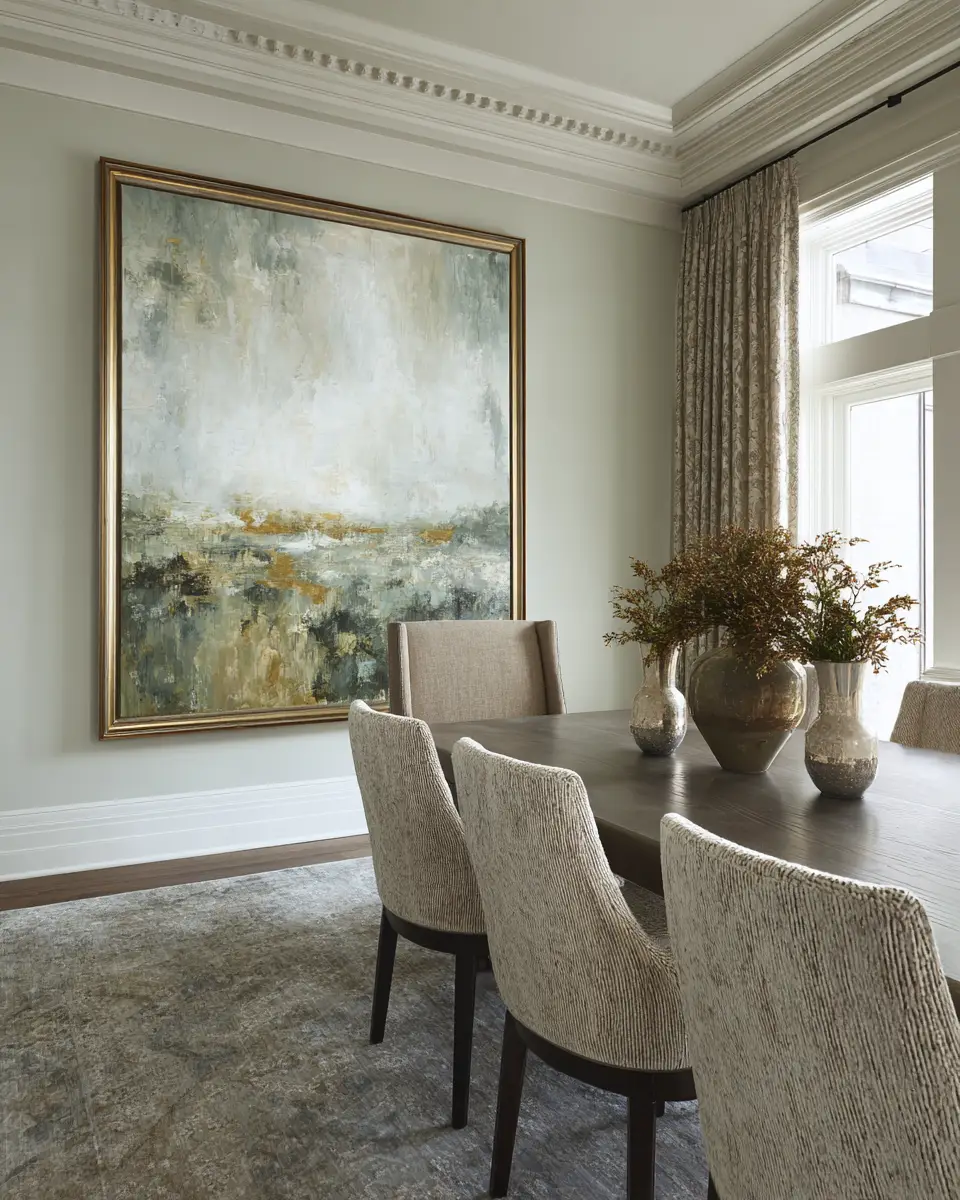 Sage Green Classic Dining Room Decor Ideas