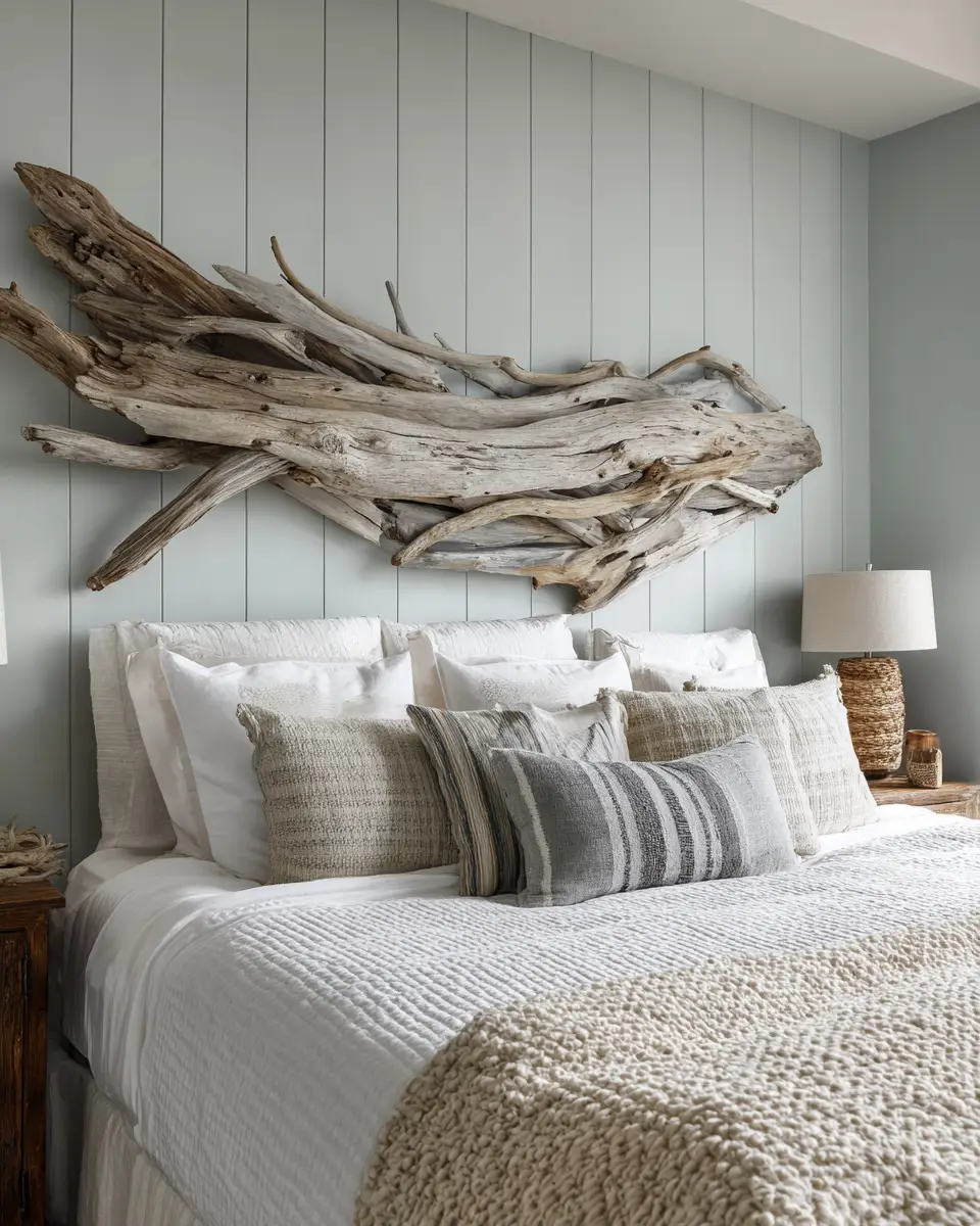 Sage Green Coastal Bedroom Decor Ideas