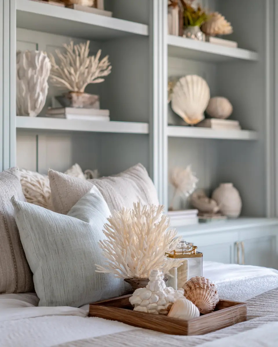 Sage Green Coastal Bedroom Decor Ideas