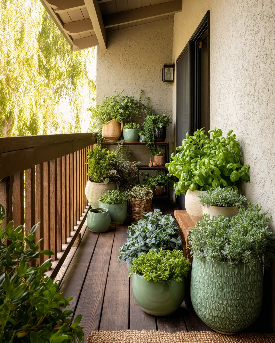Sage Green Eclectic Porch Decor Ideas