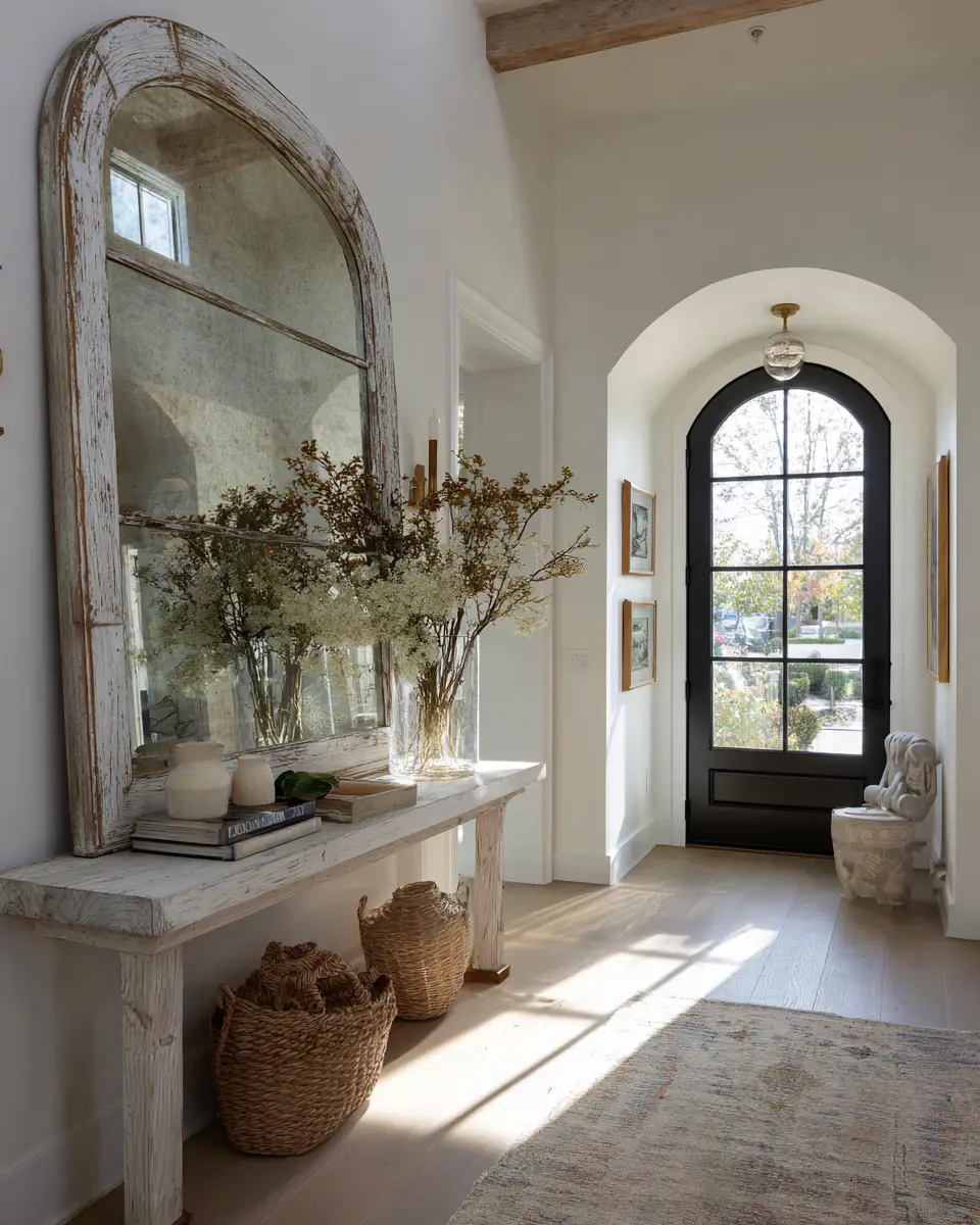 Sage Green Farmhouse Entryway Decor Ideas