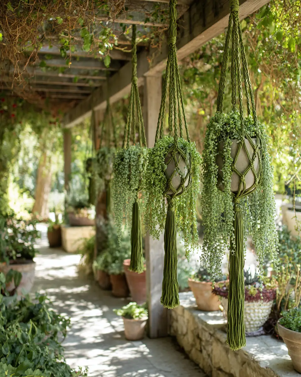 Sage Green Garden Decor Ideas