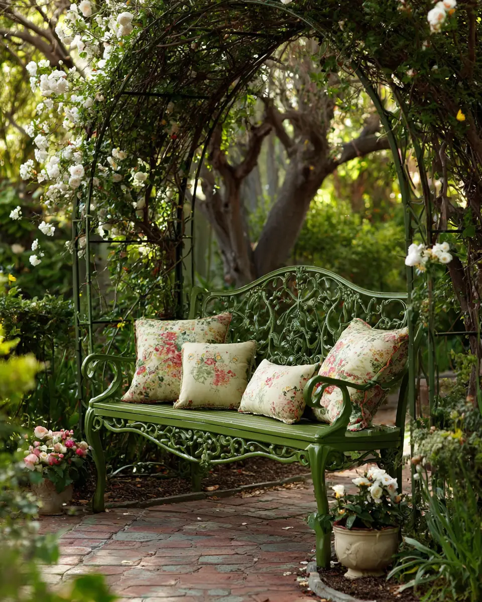 Sage Green Garden Decor Ideas