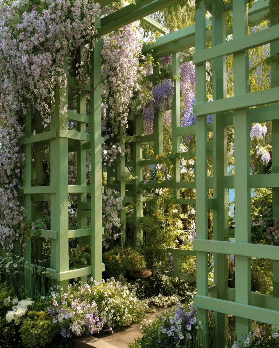 Sage Green Garden Decor Ideas