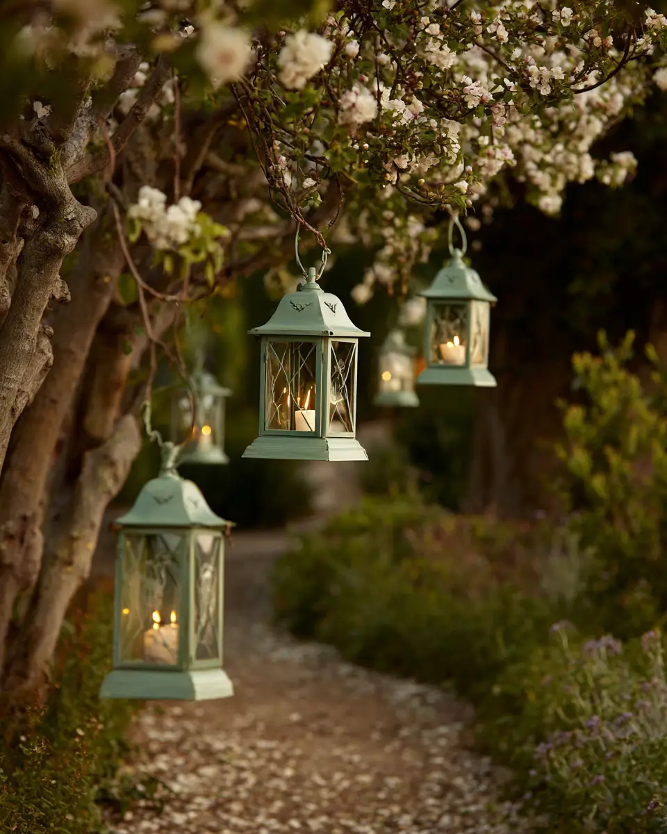 Sage Green Garden Decor Ideas