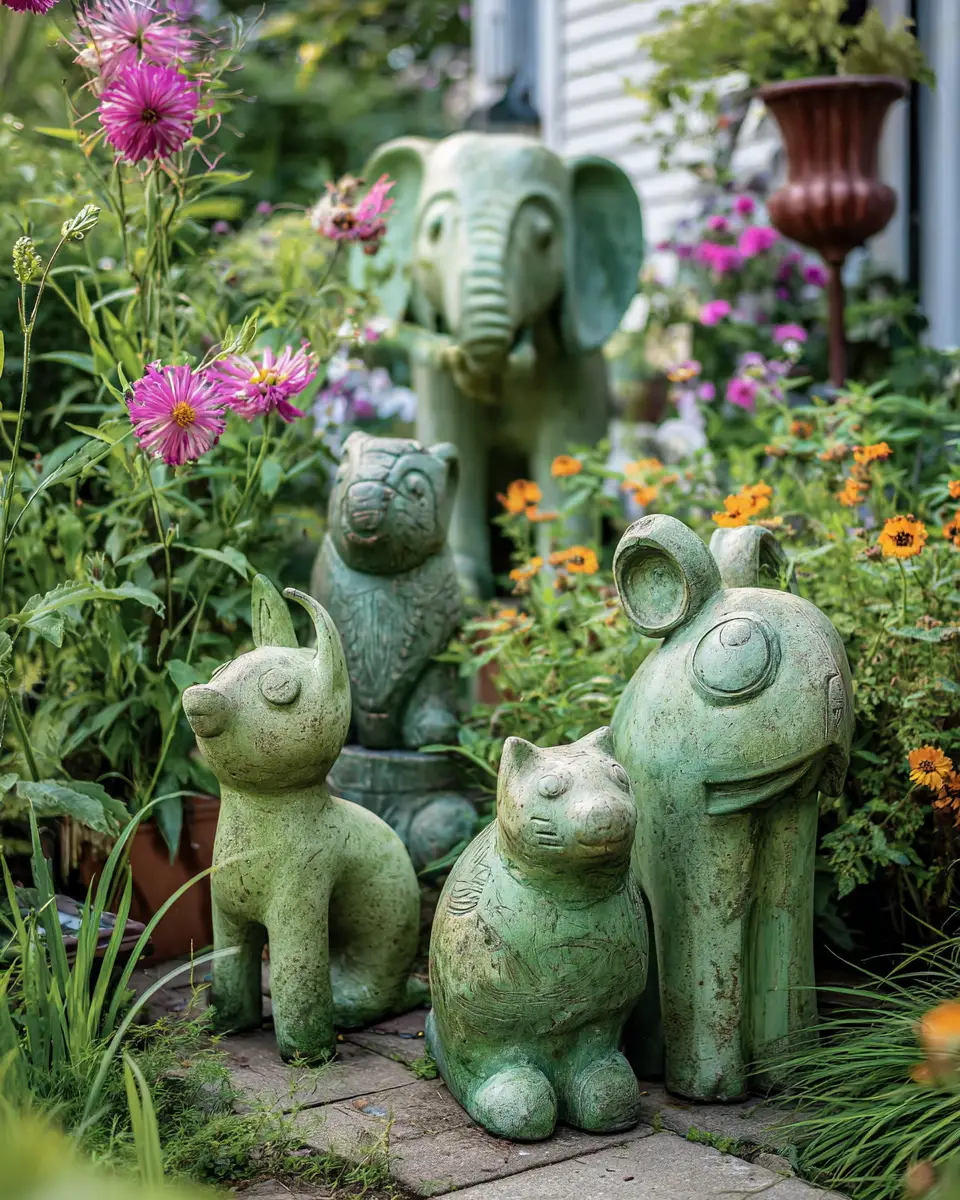 Sage Green Garden Decor Ideas