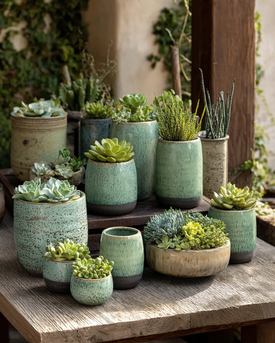 Sage Green Garden Decor Ideas