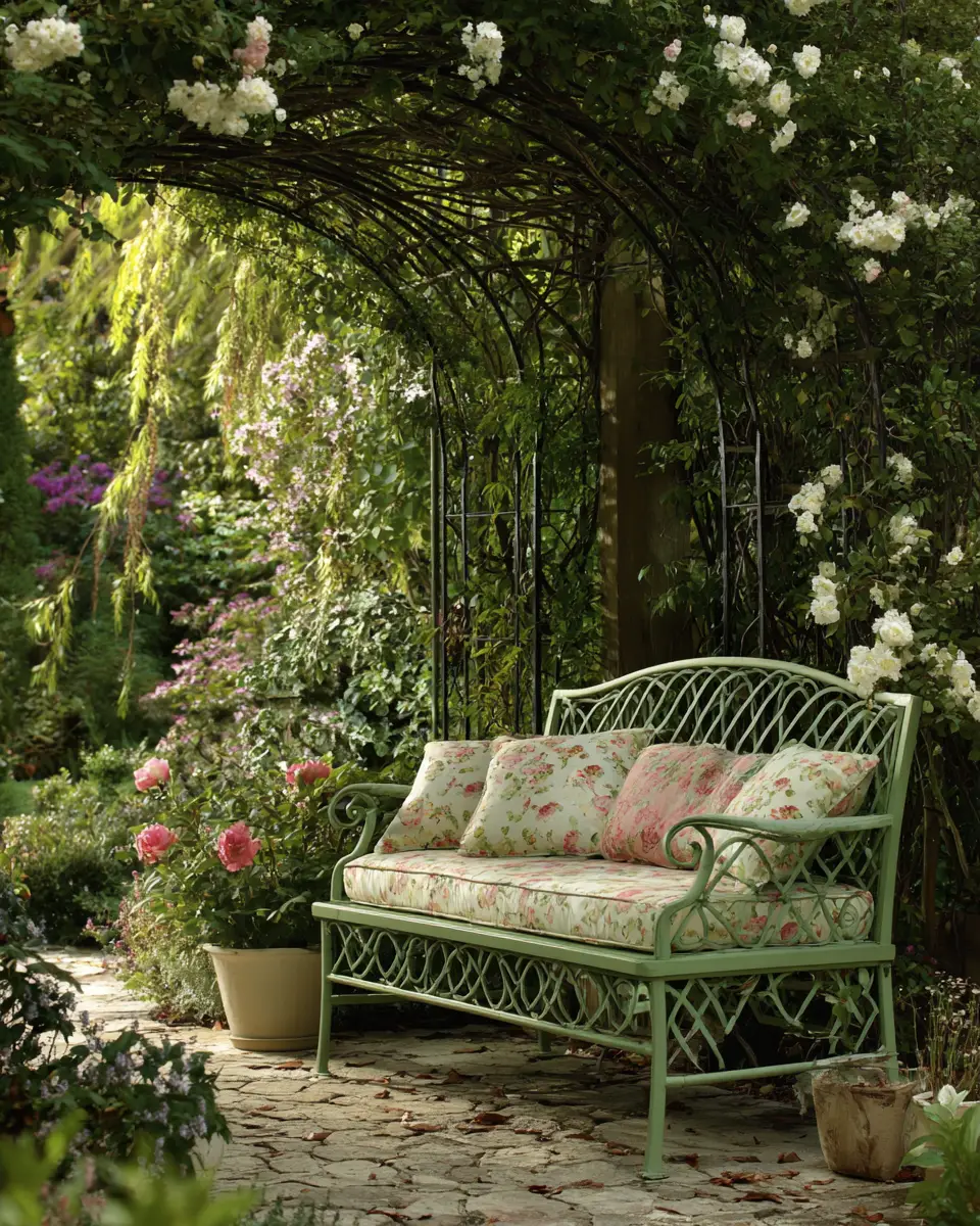 Sage Green Garden Decor Ideas