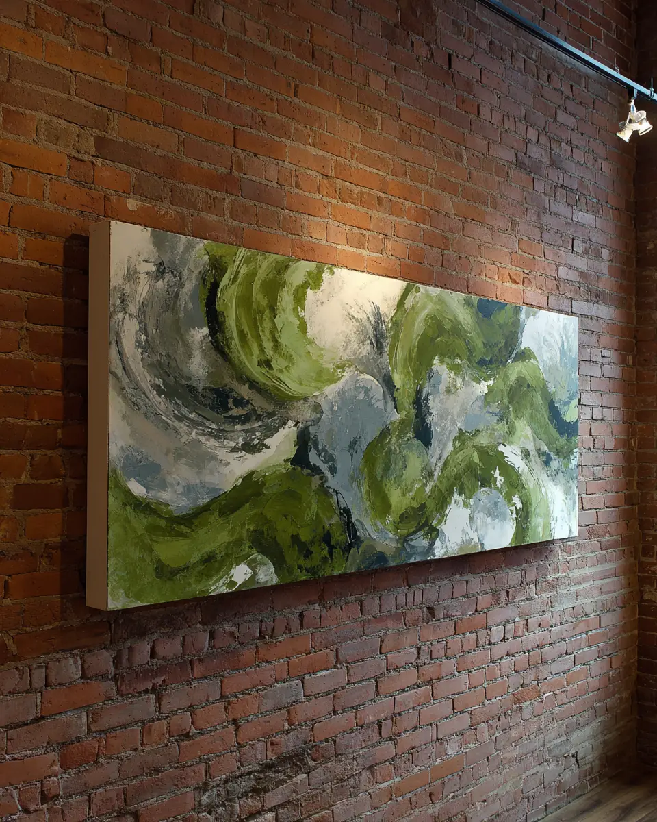 Sage Green Industrial Home Office Decor Ideas