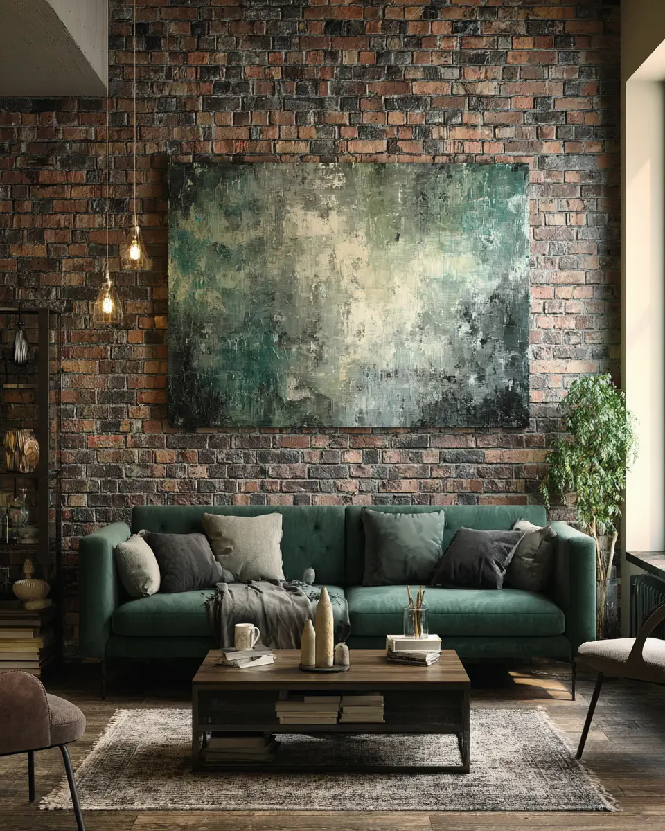 Sage Green Industrial Home Office Decor Ideas