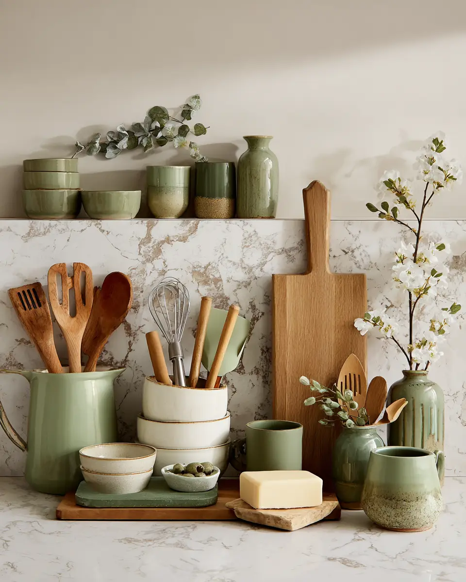 Sage Green Kitchen Decor Ideas