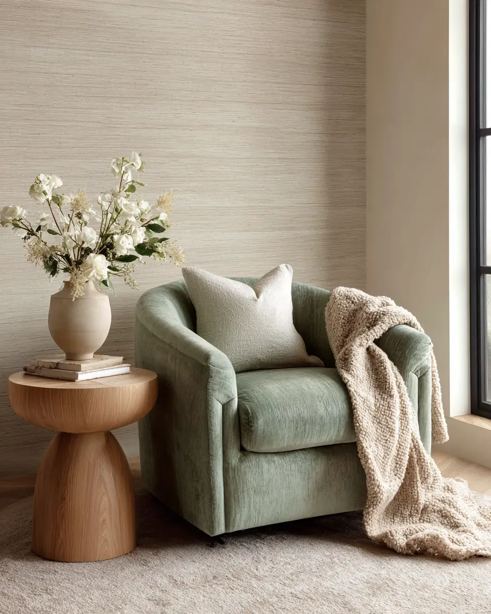 Sage Green Living Room Decor Ideas