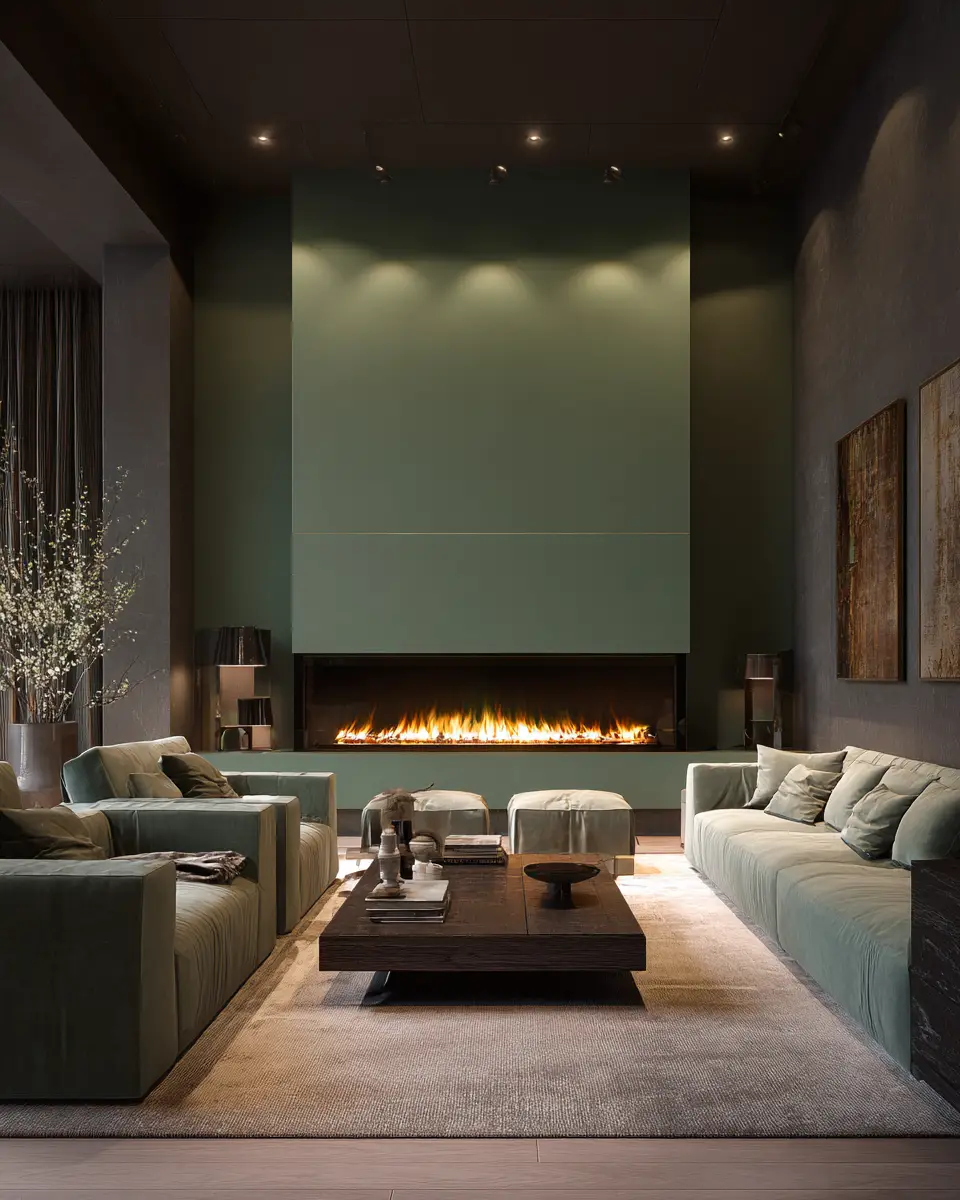 Sage Green Living Room Decor Ideas