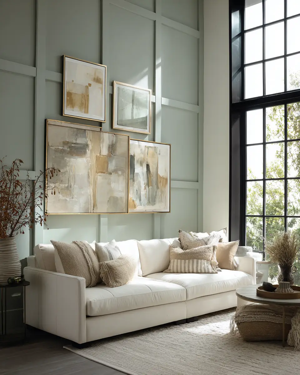 Sage Green Living Room Decor Ideas