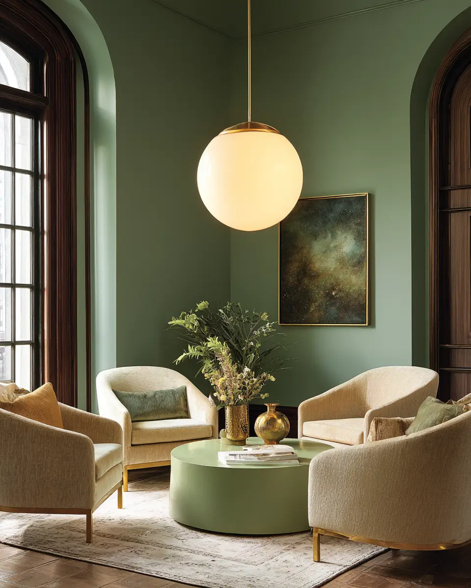 Sage Green Living Room Decor Ideas