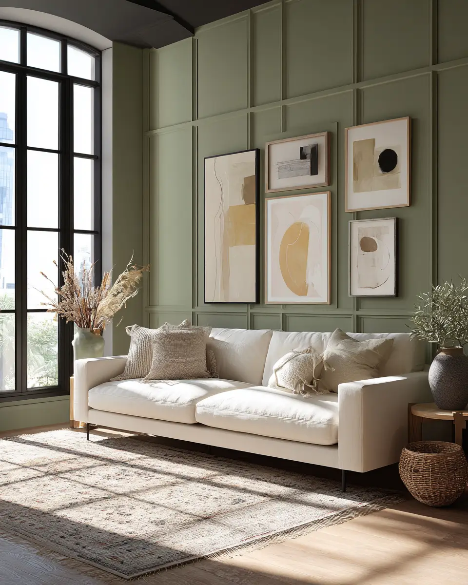 Sage Green Living Room Decor Ideas
