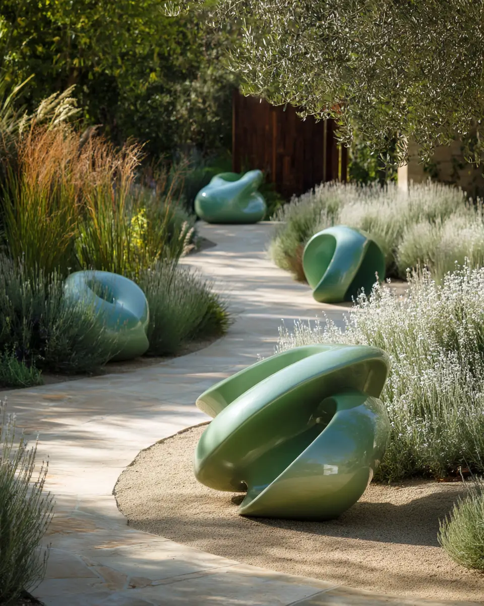 Sage Green Minimalist Garden Decor Ideas