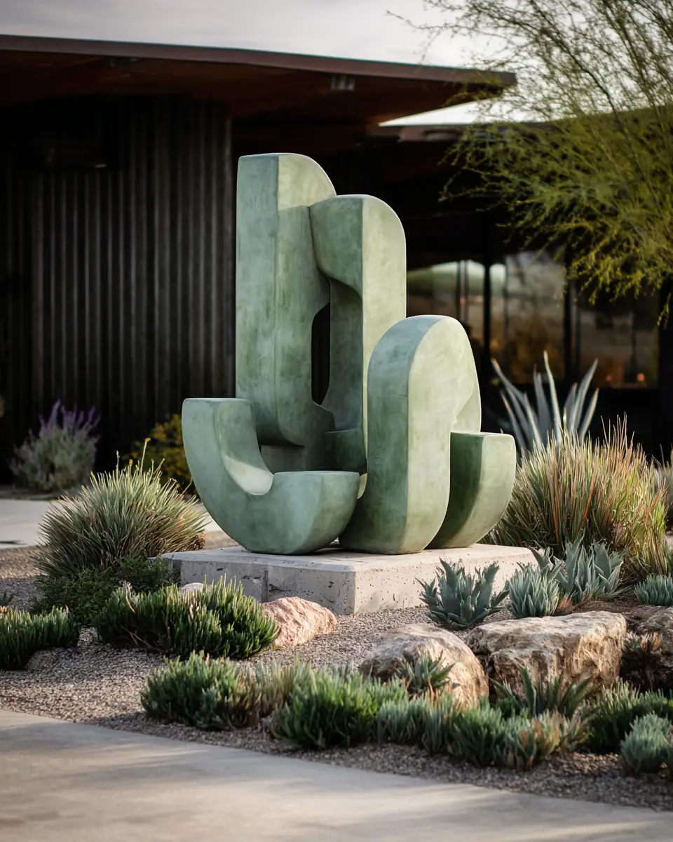 Sage Green Minimalist Garden Decor Ideas