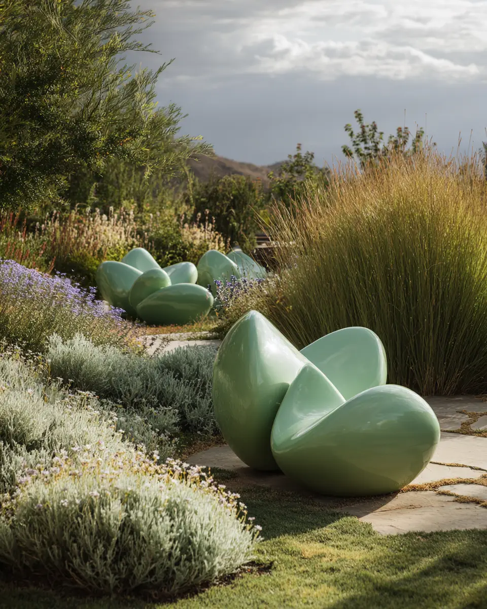 Sage Green Minimalist Garden Decor Ideas