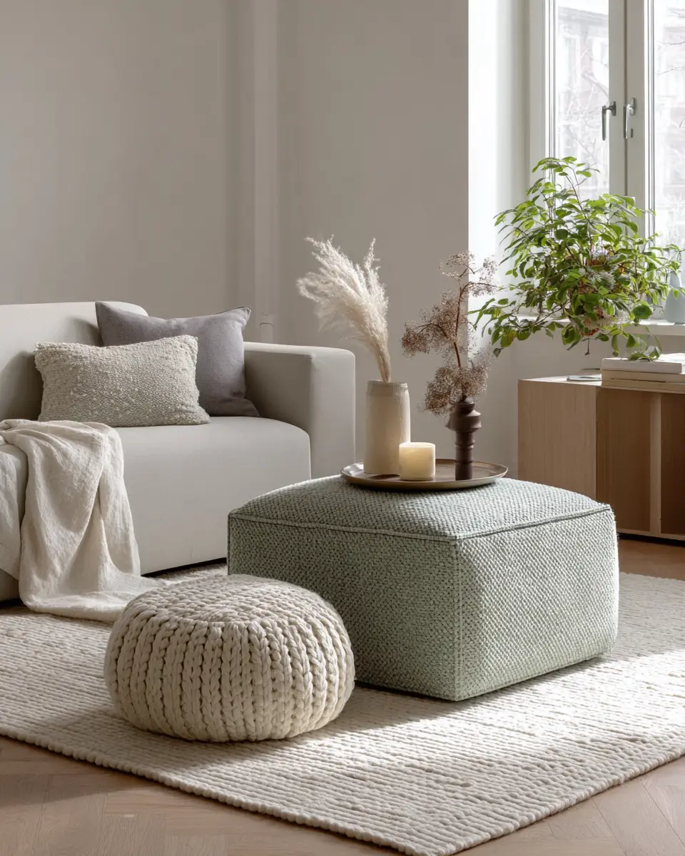 Sage Green Minimalist Living Room Decor Ideas