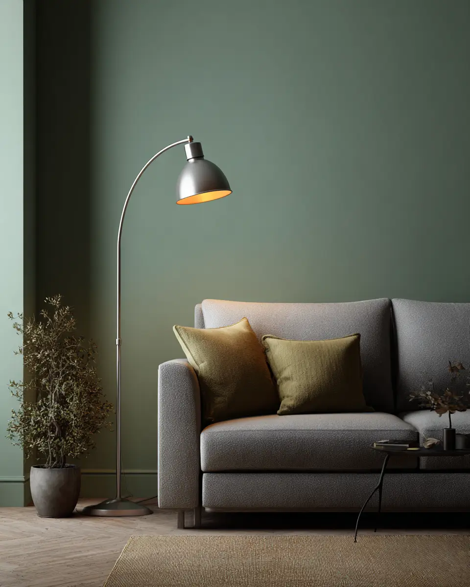 Sage Green Minimalist Living Room Decor Ideas