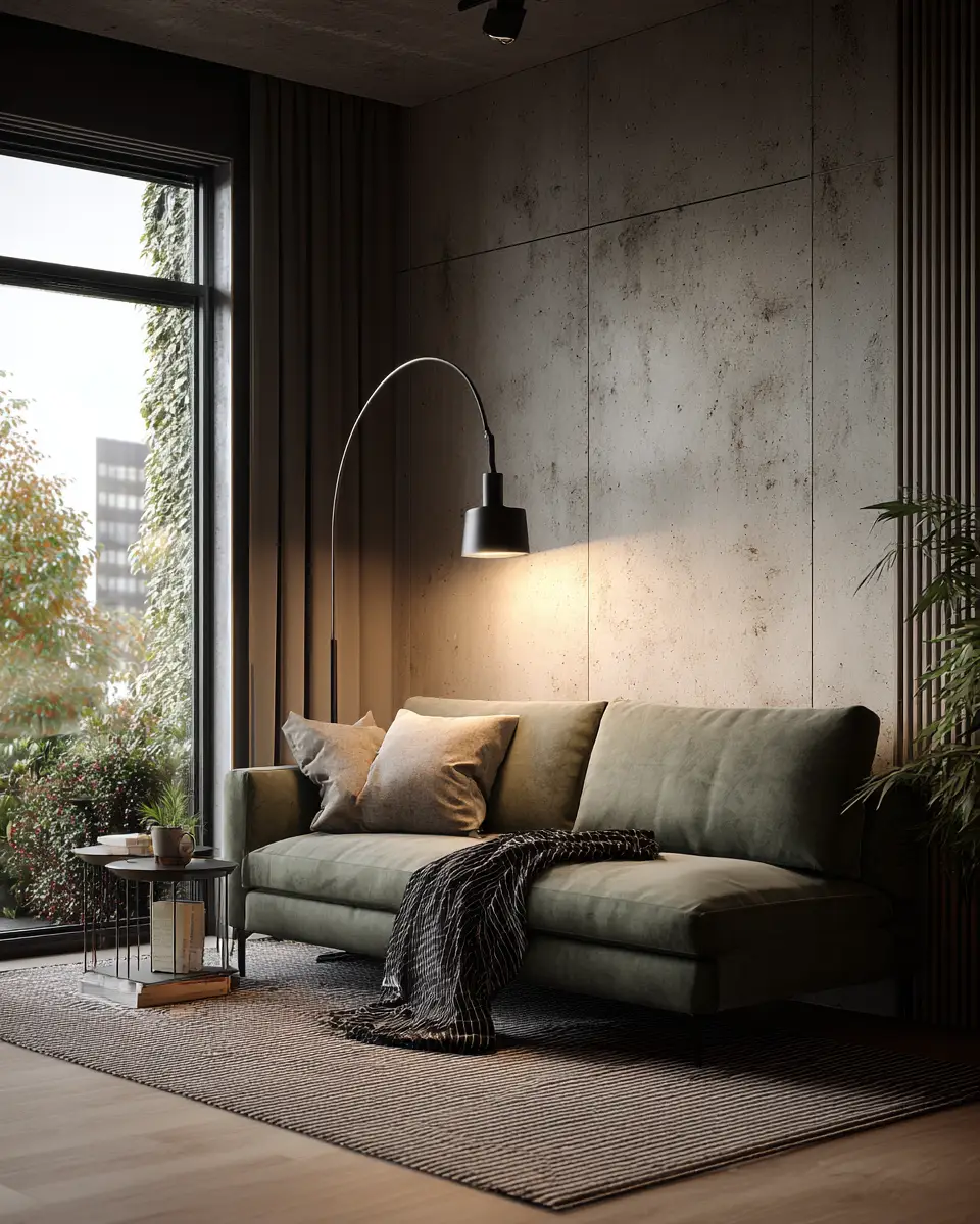 Sage Green Minimalist Living Room Decor Ideas