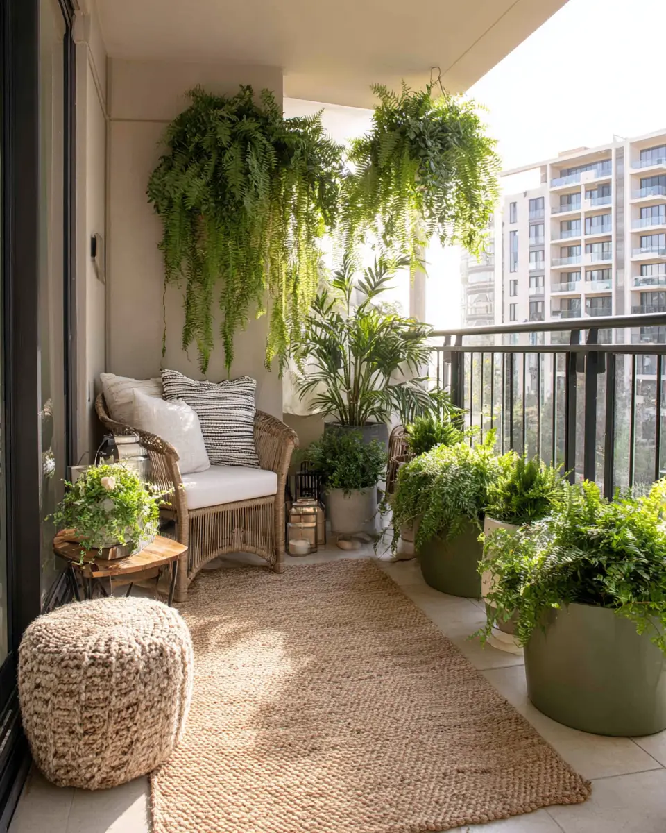 Sage Green Transitional Balcony Decor Ideas