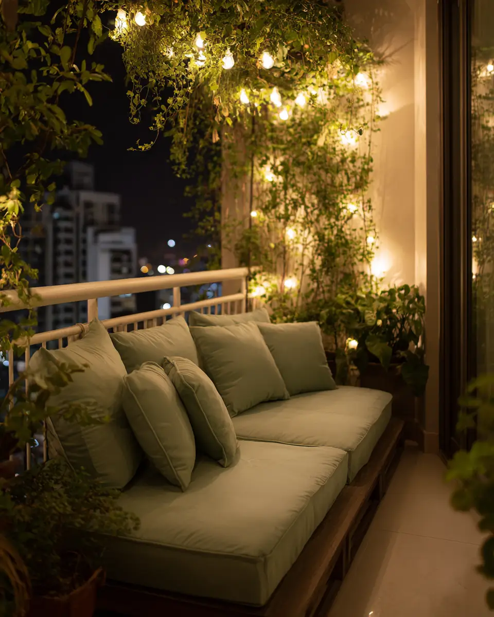 Sage Green Transitional Balcony Decor Ideas