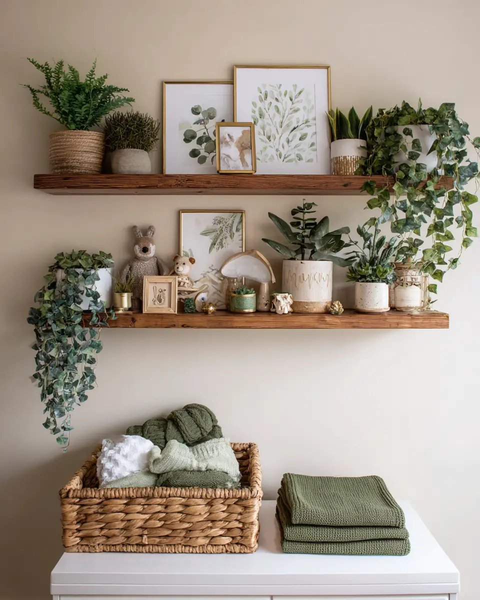 Sage Green Transitional Nursery Decor Ideas