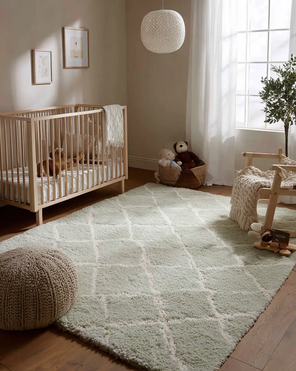 Sage Green Transitional Nursery Decor Ideas