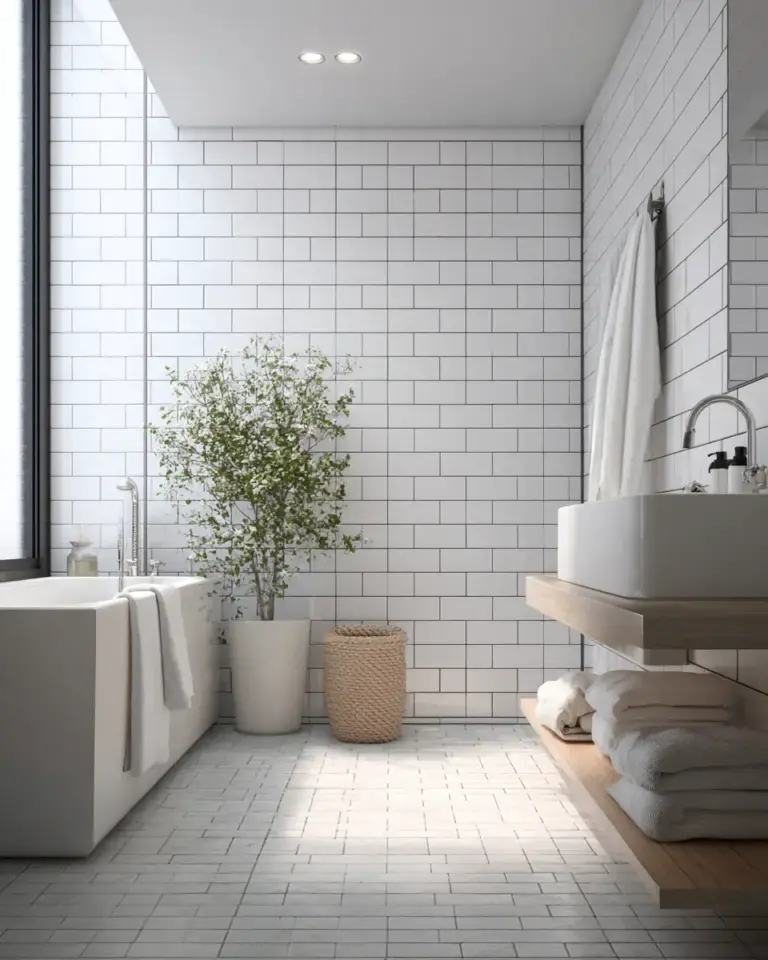 Scandinavian Bathroom Decor Ideas - Featured