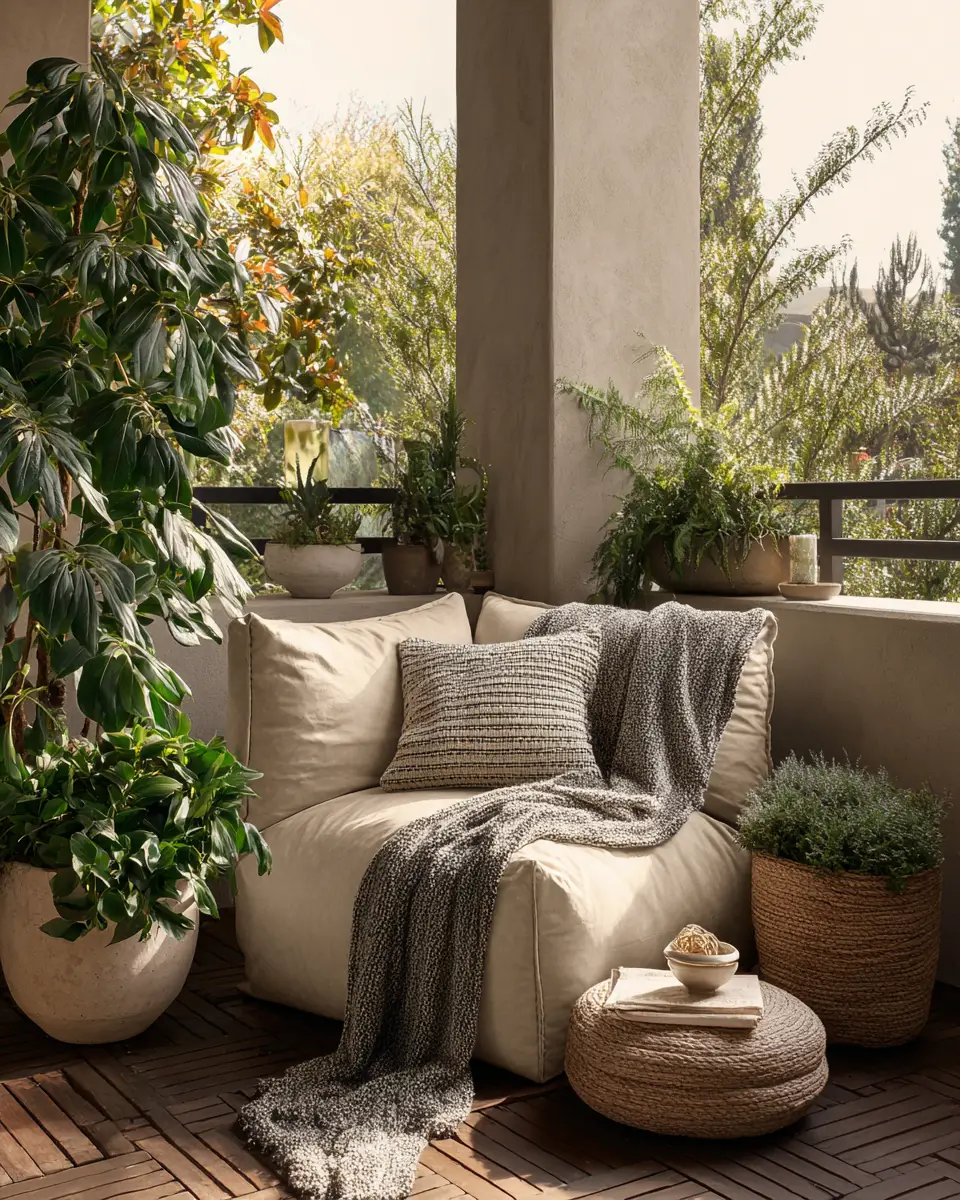Serene Balcony Decor Ideas