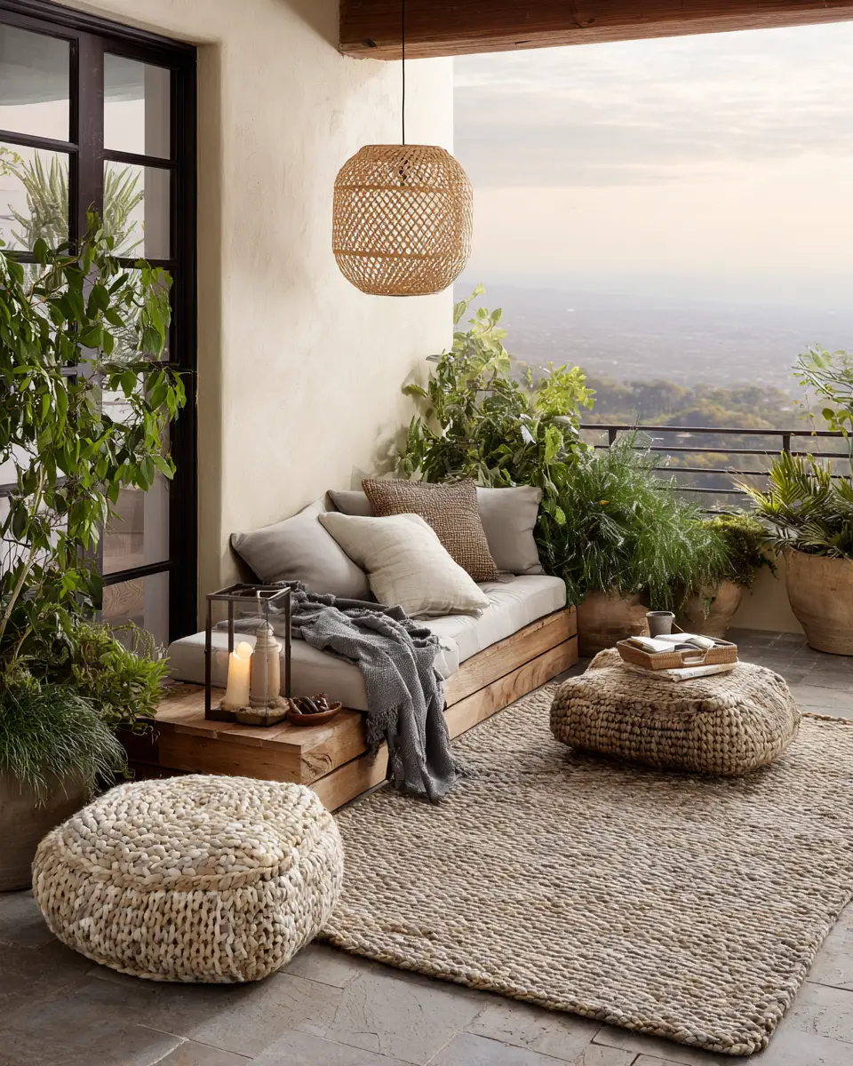 Serene Balcony Decor Ideas