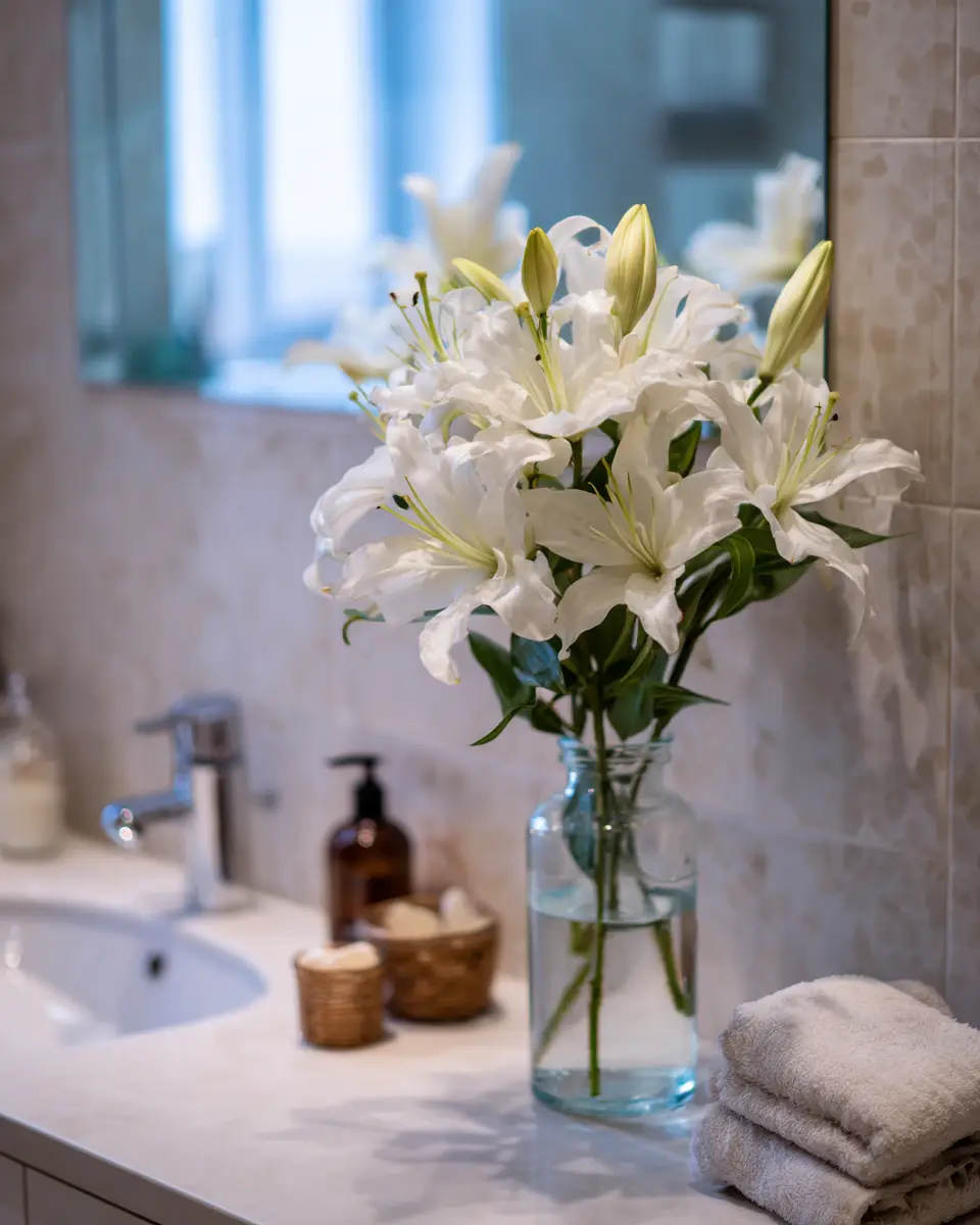 Serene Bathroom Decor Ideas - Featured