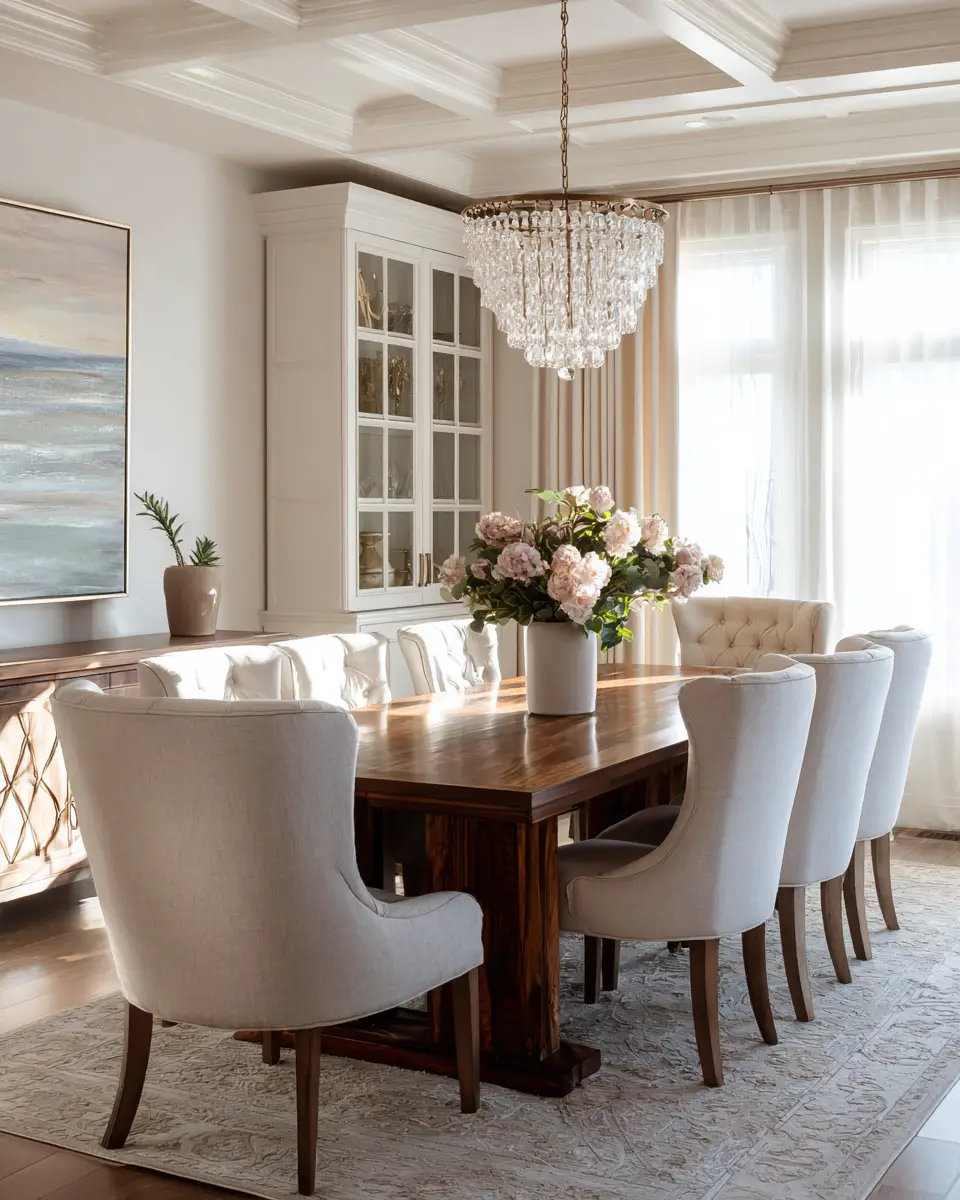 Serene Classic Dining Room Decor Ideas