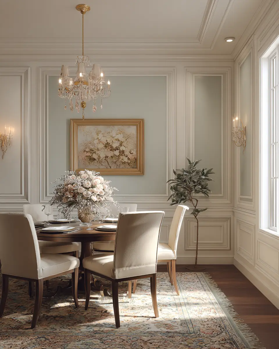 Serene Classic Dining Room Decor Ideas