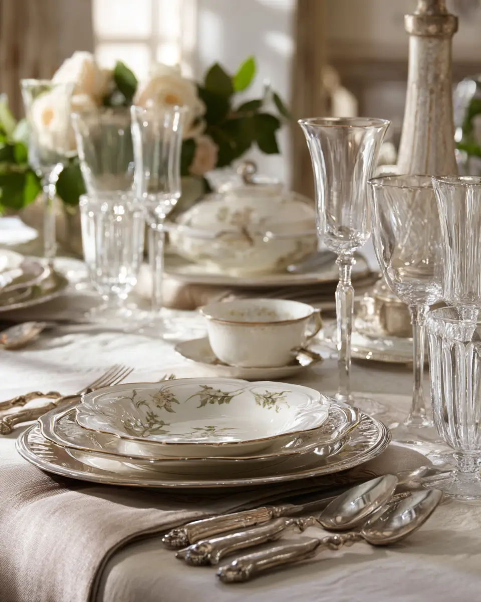 Serene Classic Dining Room Decor Ideas