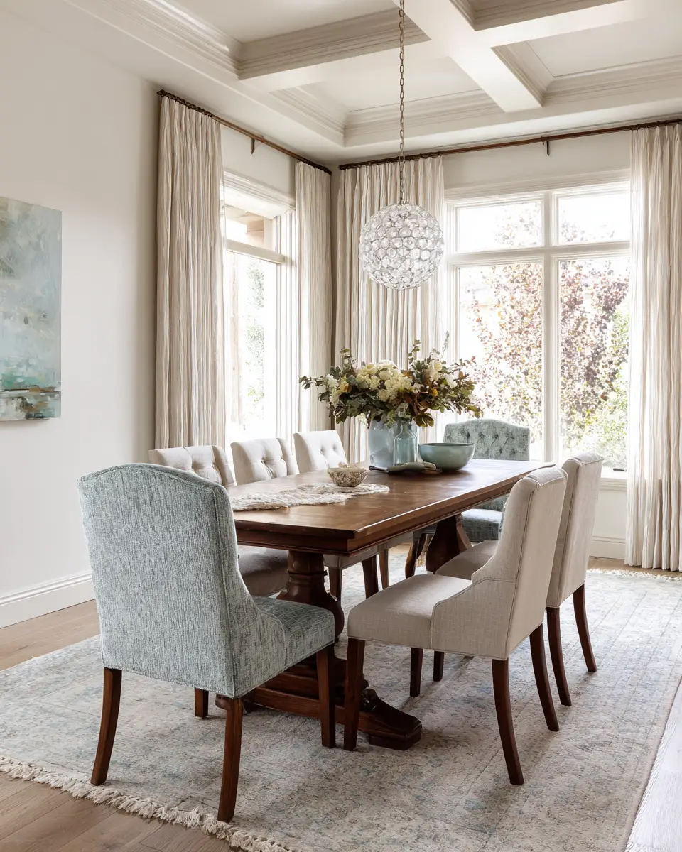 Serene Classic Dining Room Decor Ideas