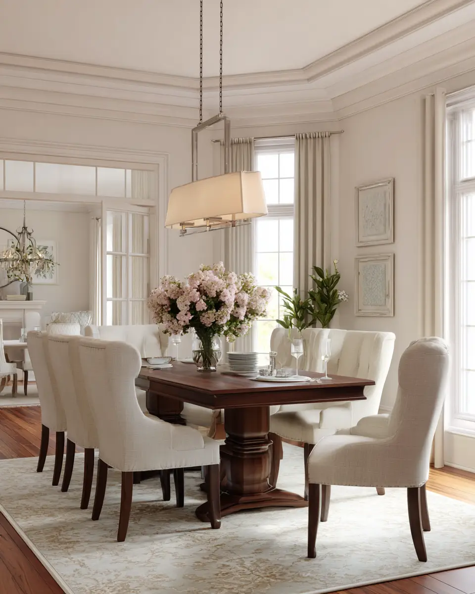 Serene Classic Dining Room Decor Ideas