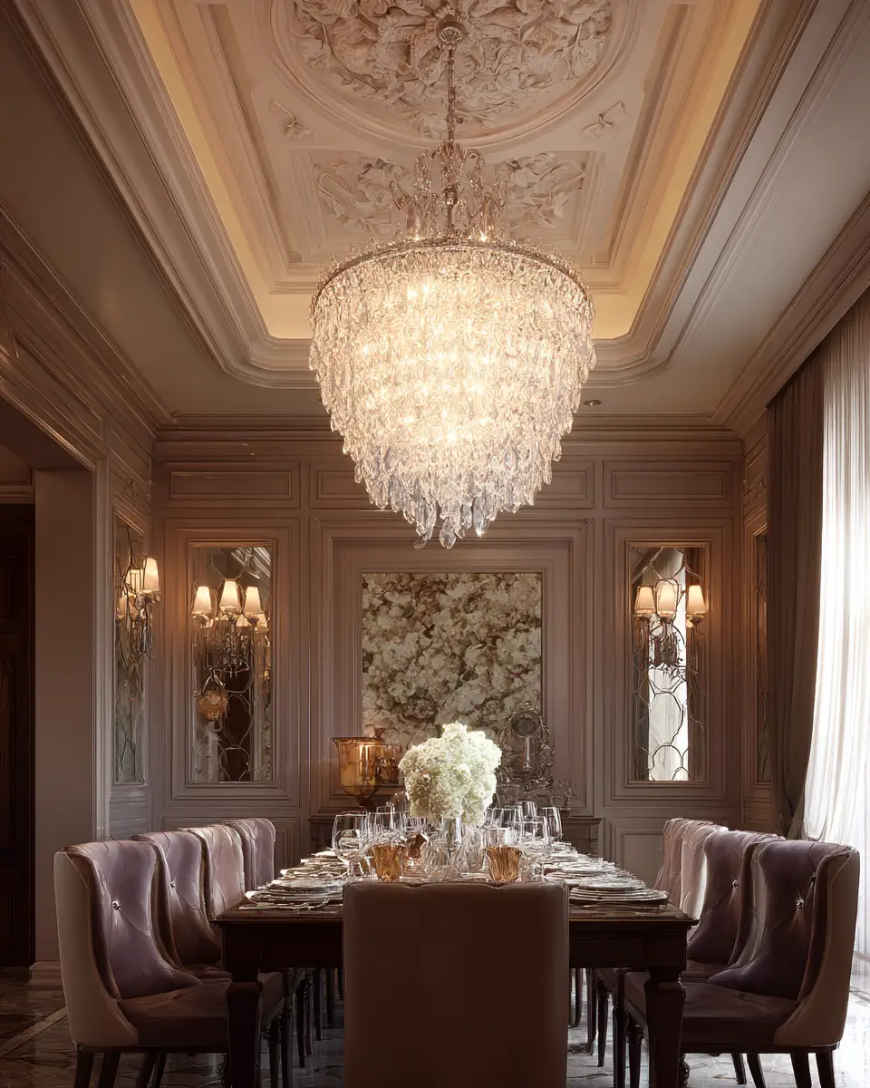 Serene Classic Dining Room Decor Ideas