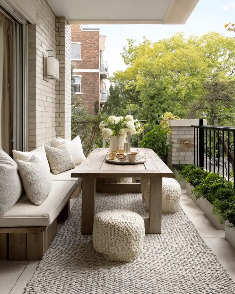 Serene Contemporary Balcony Decor Ideas - Featured