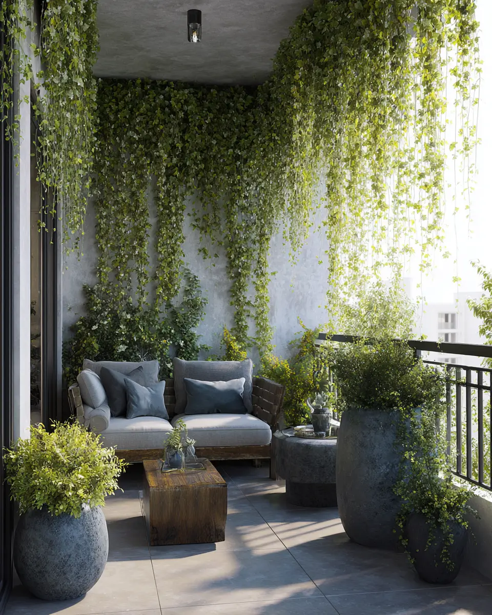 Serene Contemporary Balcony Decor Ideas
