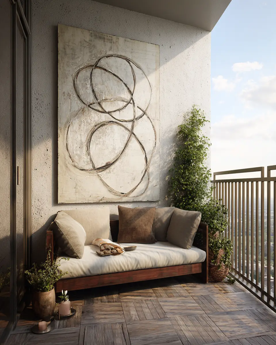 Serene Contemporary Balcony Decor Ideas
