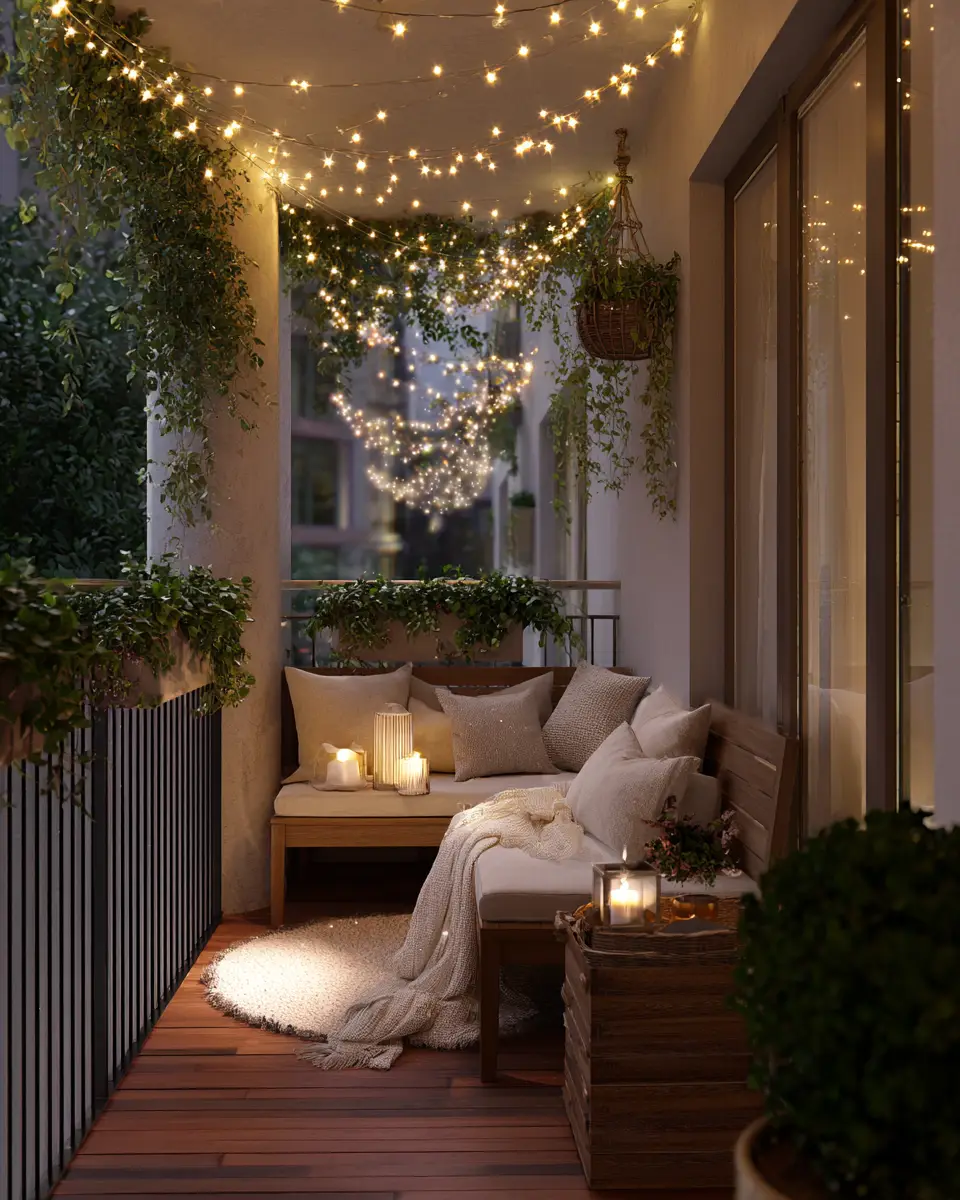 Serene Contemporary Balcony Decor Ideas