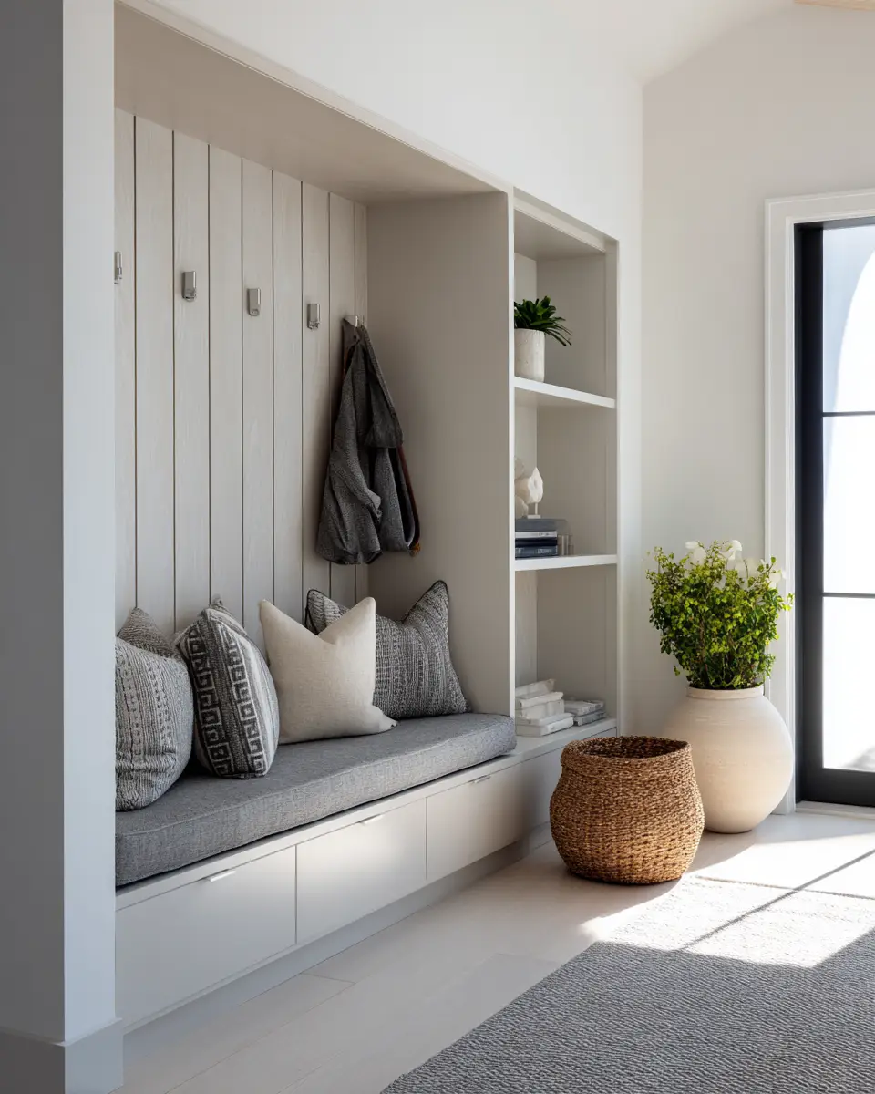 Serene Contemporary Entryway Decor Ideas